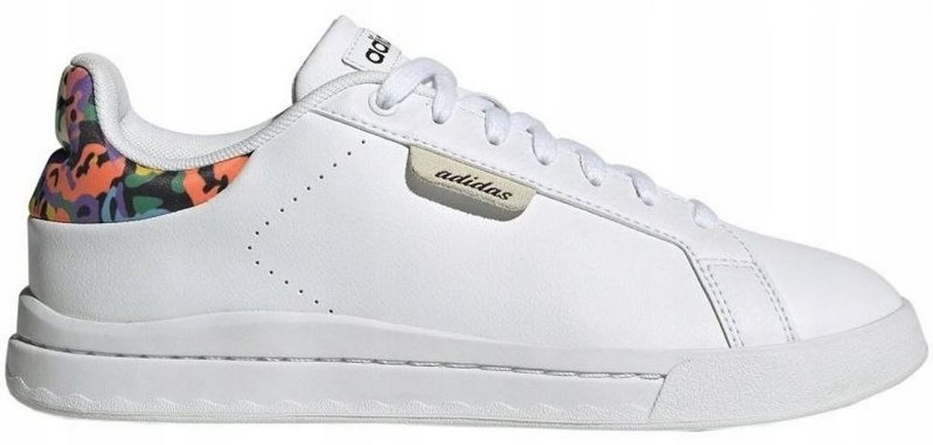 Adidas - Damen Sneaker "Court Silk", Logo PP3850 (39,5 EU) (Weiß)