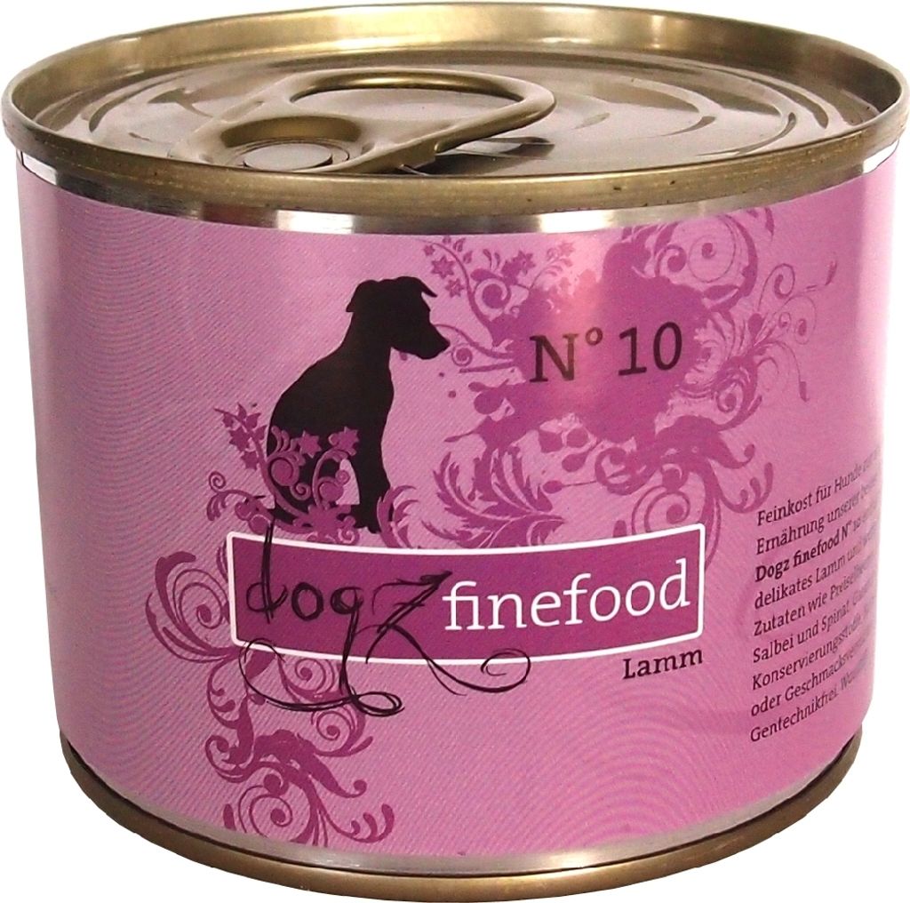 Dogz finefood Dose No. 10 Lamm 200gx6
