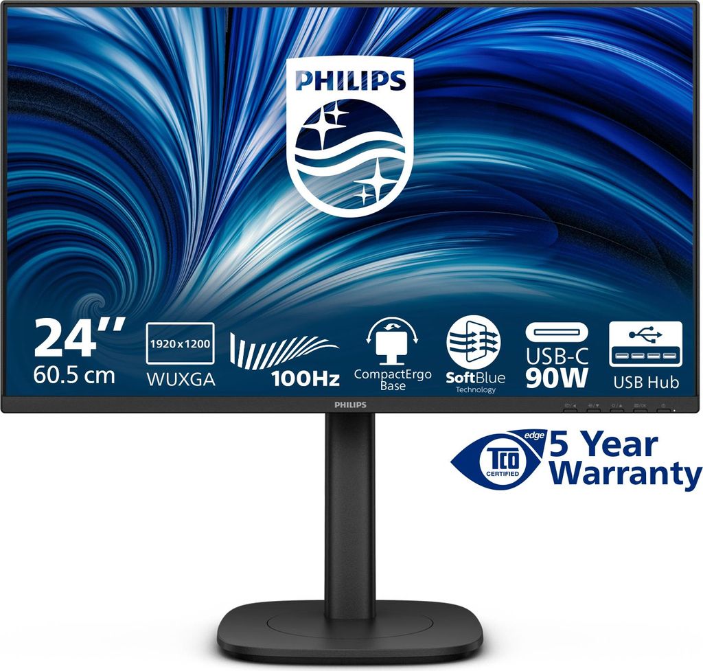 Philips 3000 series 24B2U3301D/00, 61,2 cm (24.1"), 1920 x Obrázok produktu 