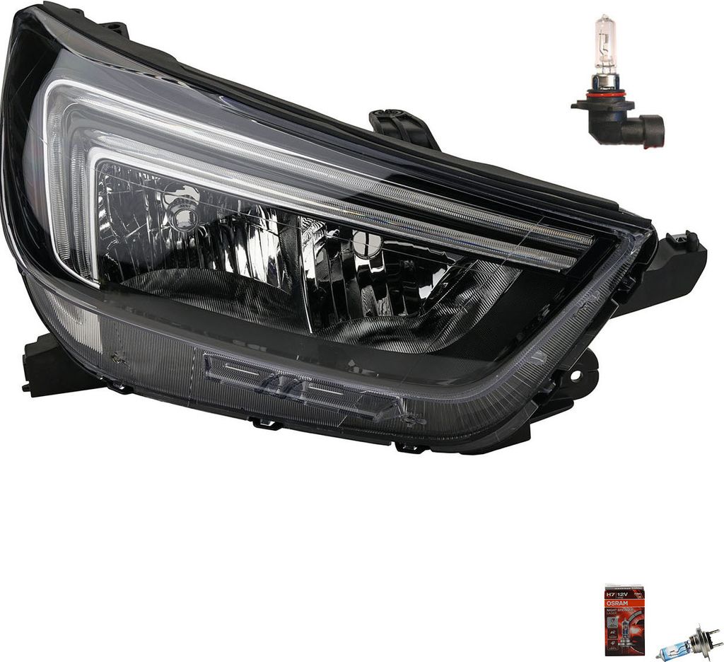 Scheinwerfer HB3 Rechts Osram Night Breaker Laser passend für Opel Mokka TFL LED 42520537 42527650 42551993 42566561 42589989 42673059 42698952 Johns