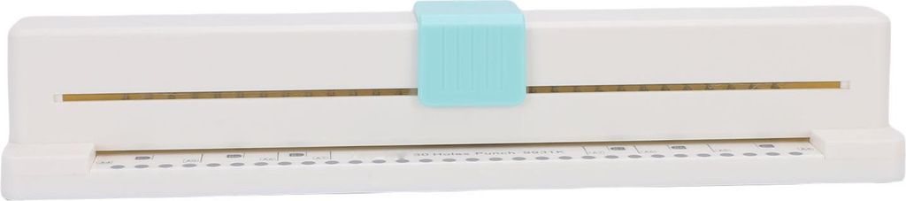 30-Loch-Locher Tragbarer Handlocher für A4, B5, A5, B6, A6, B7, A7 Papierordner, Planer, Notizbücher