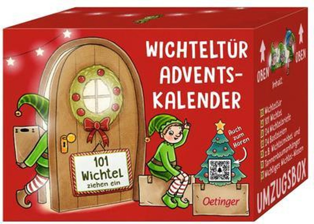 Wichteltür-Adventskalender. 101 Wichtel ziehen ein Produktbild 
