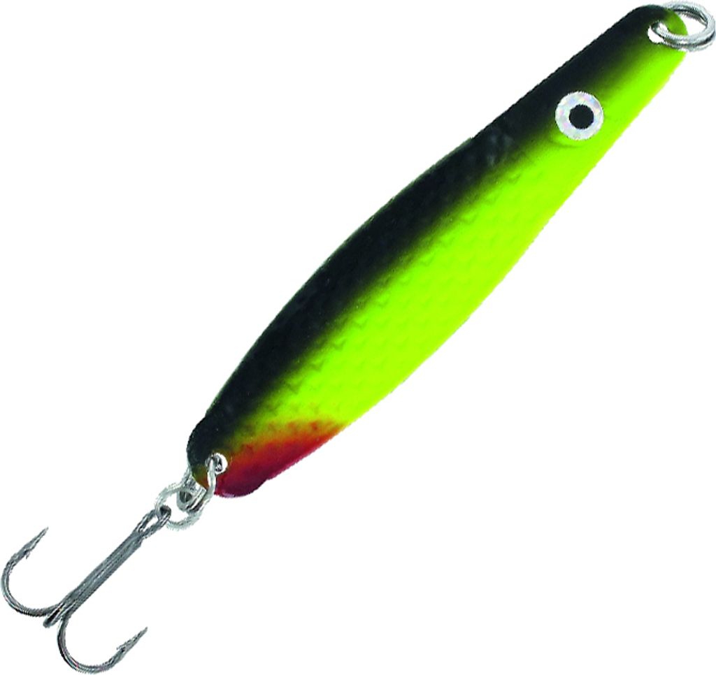 Dega Jumper Lars Hansen Meerforellenblinker 25g gelb/schwarz/rot