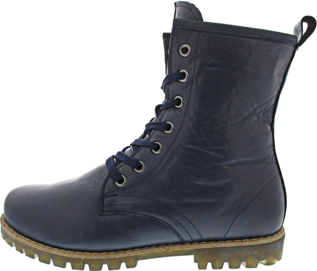 andrea conti Schnürstiefel Blau Produktbild 