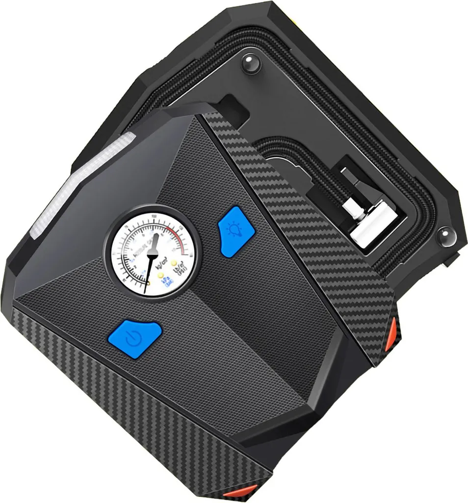Compresseur d'air portable 12V pour pneus SUV et camionnette avec LED