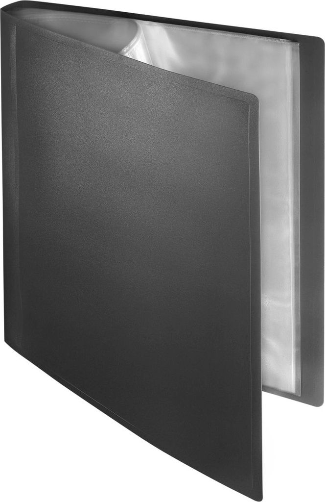 FSY Sichtbuch flexibel, 50 Hüllen, A4, PP schwarz, 1 Stück