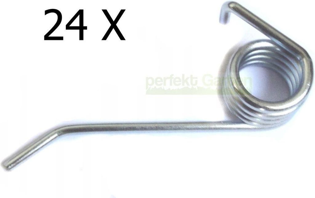 24 X Feder für Powerbase DT5310 1400W Vertikutierer Lüfterwalze