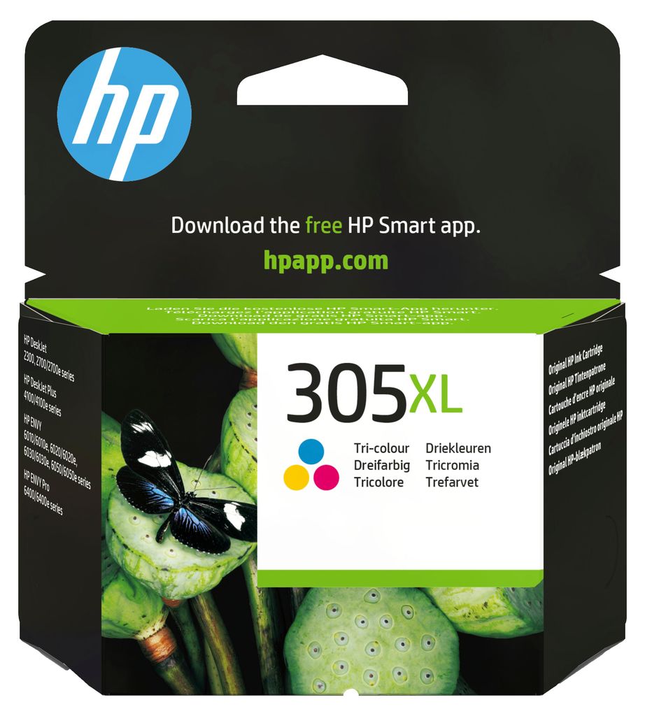 HP 305XL - 5 ml - vysoká výtěžnost - barevné (azurová, Obrázek produktu 
