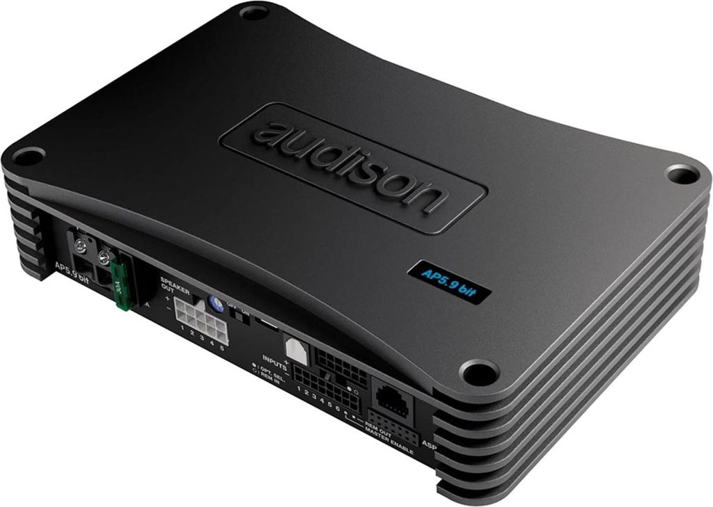 Audison AP5.9 bit | DSP | Signal Interface Processor mit integrierter 5-Kanal Endstufe