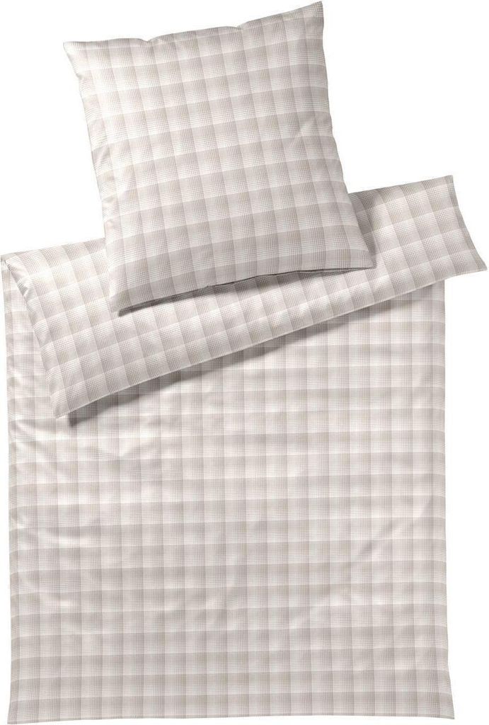 JOOP! Soft-Flanell-Bettwäsche Soft Checks Farbe cream Größe Produktbild 