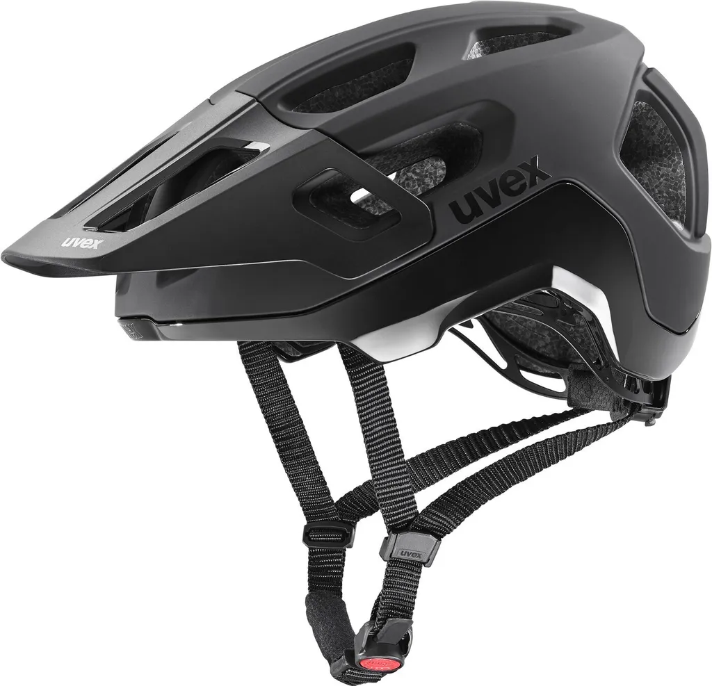 Équipement VTT et Course à Pied UVEX React 113 Noir Mat Taille 52 mm