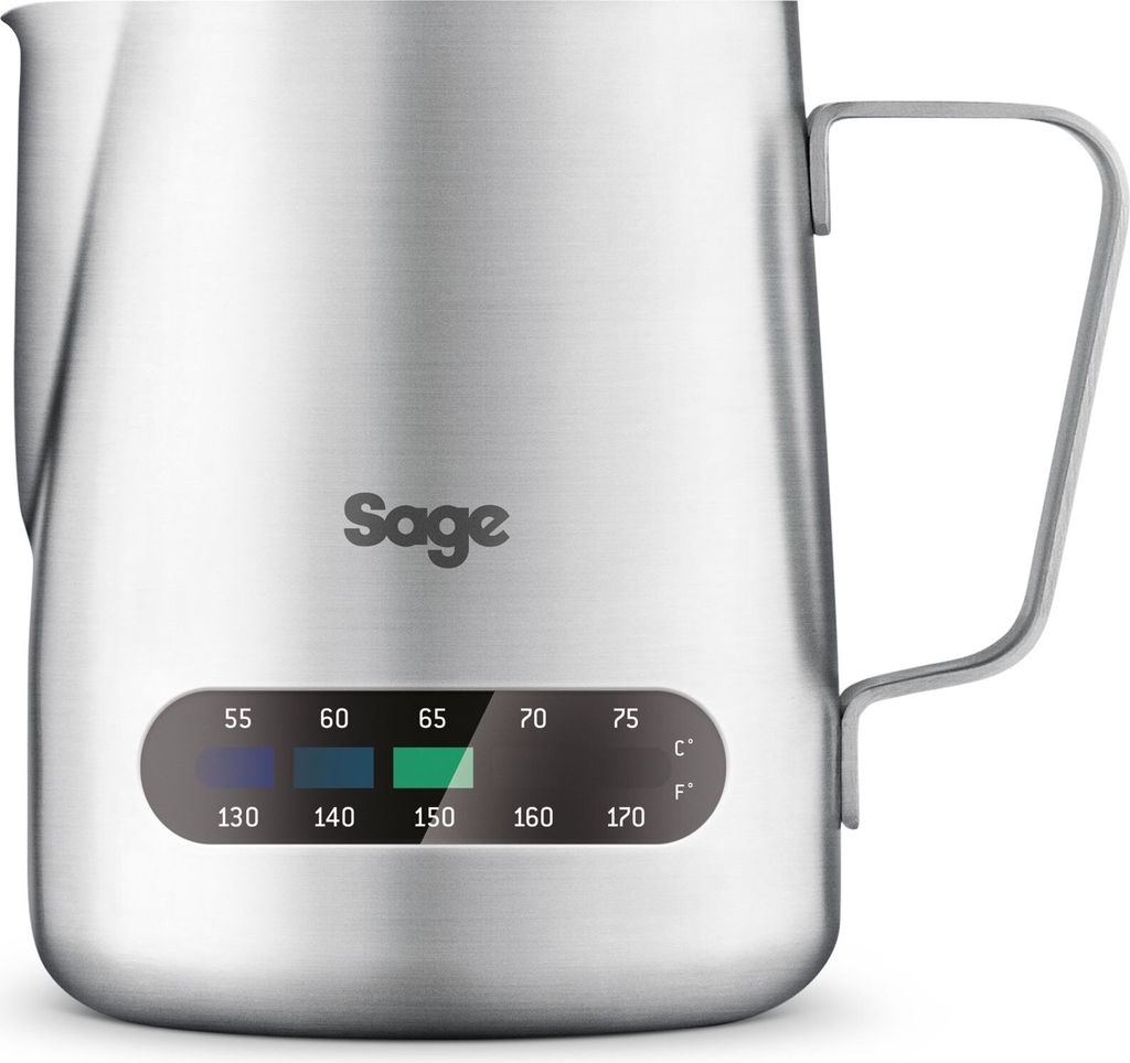 Sage Milchkännchen BES003, 480 ml, aus Edelstahl mit Messskala für Milchaufschäumer