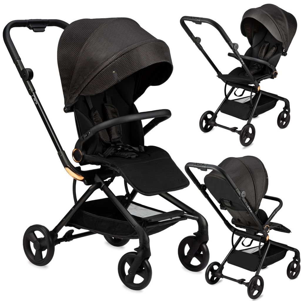 MoMi ADELLE – Leichter Kompaktbuggy mit 360° drehbarem & Produktbild 