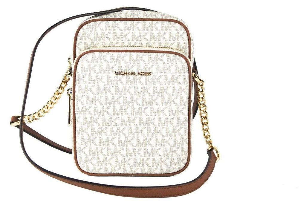 Michael Kors Jet Set Travel Signature PVC Medium Logo Chain Produktbild 