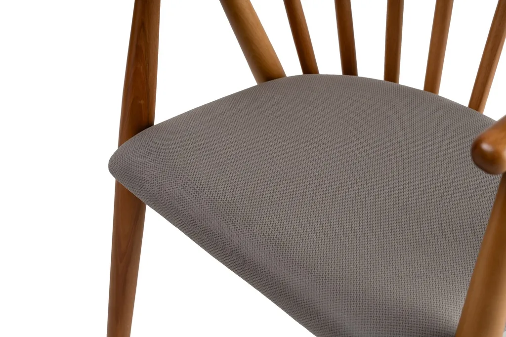 Chaise Doris en Bois de Chêne Véritable Haute Qualité Design Skye Decor - 8