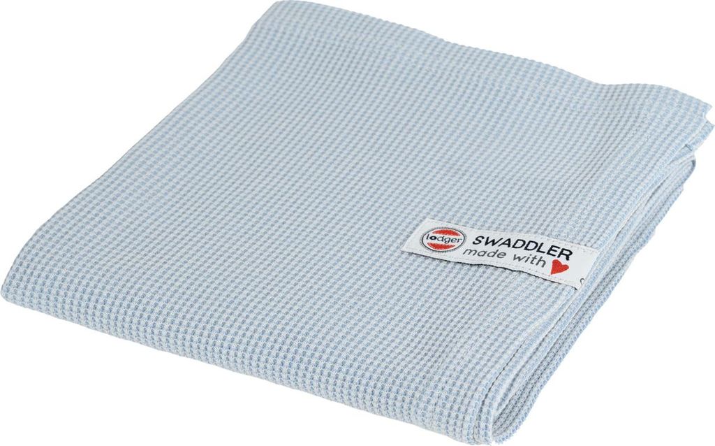 Lodger Ciumbelle Swaddler - 70 x 70 cm - Blue Fogg | Pucktücher