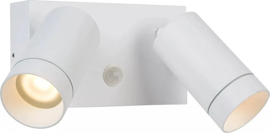 Applique Extérieure Shiny GU10 50W Taylor 09831/02/31 Lucide Blanc