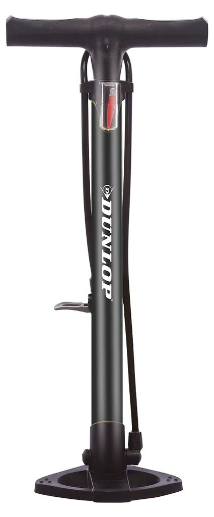 Bomba de aire para bicicleta Dunlop, de pie, apta para Imagen del producto 
