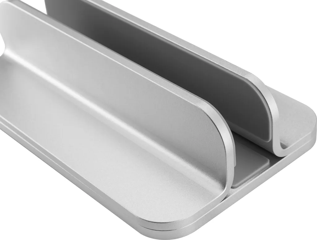 Deltaco ARM-0532 Support PC Portable Argenté Ergonomique pour Bureau - 4