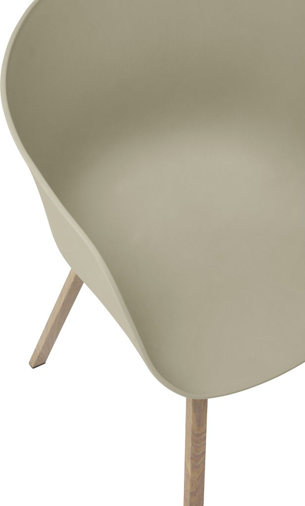 SalesFever Esszimmerstuhl 2er Set | Sitzschale Kunststoff | Produktbild 7