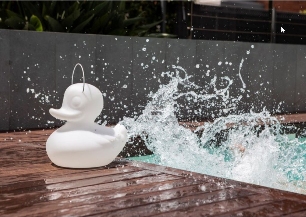 DUCK-DUCK Lamp (S) weiß by Goodnight Light Akku-LED Lampe Produktbild 