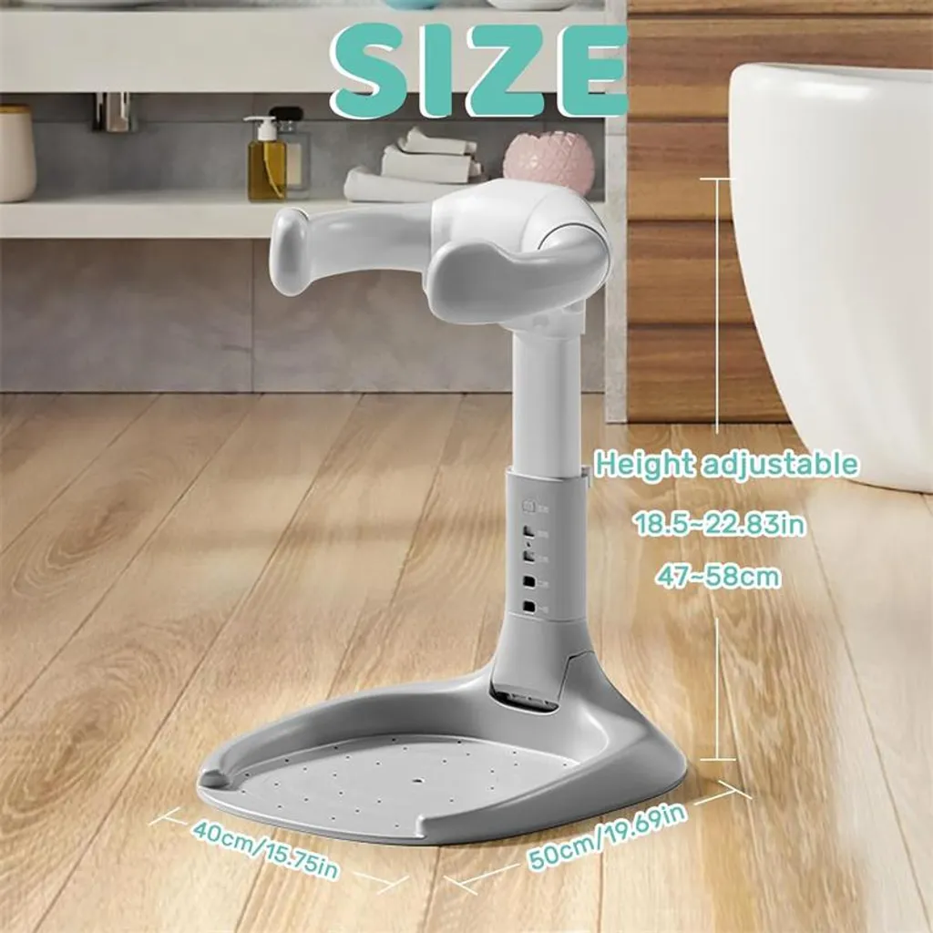 Support de bain bébé blanc : finissez-en avec les glissades d'eau - 4