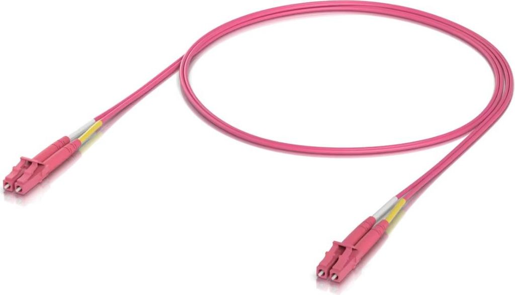 Ubiquiti Glasfaserkabel 1m Rosa (50 Stück)