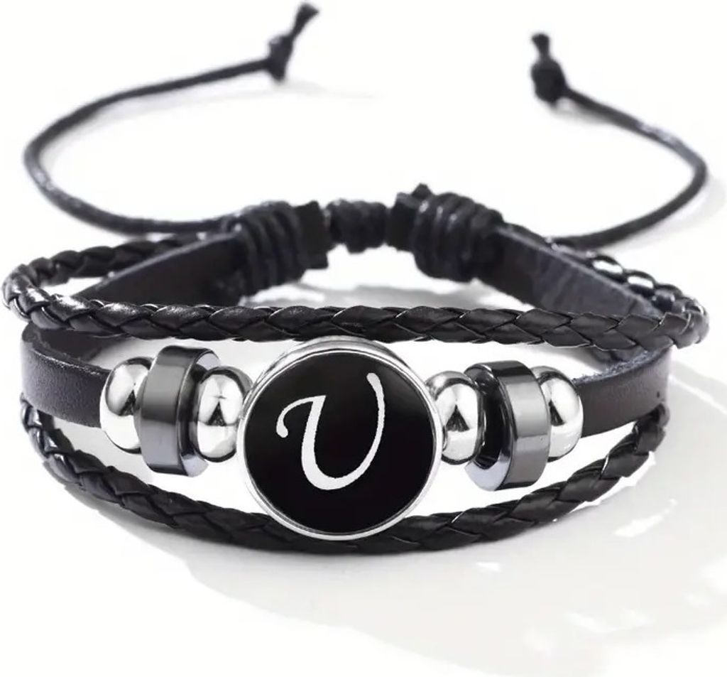 Elegantes Armband Alphabet - U für jeden Anlass KP30413 Produktbild 