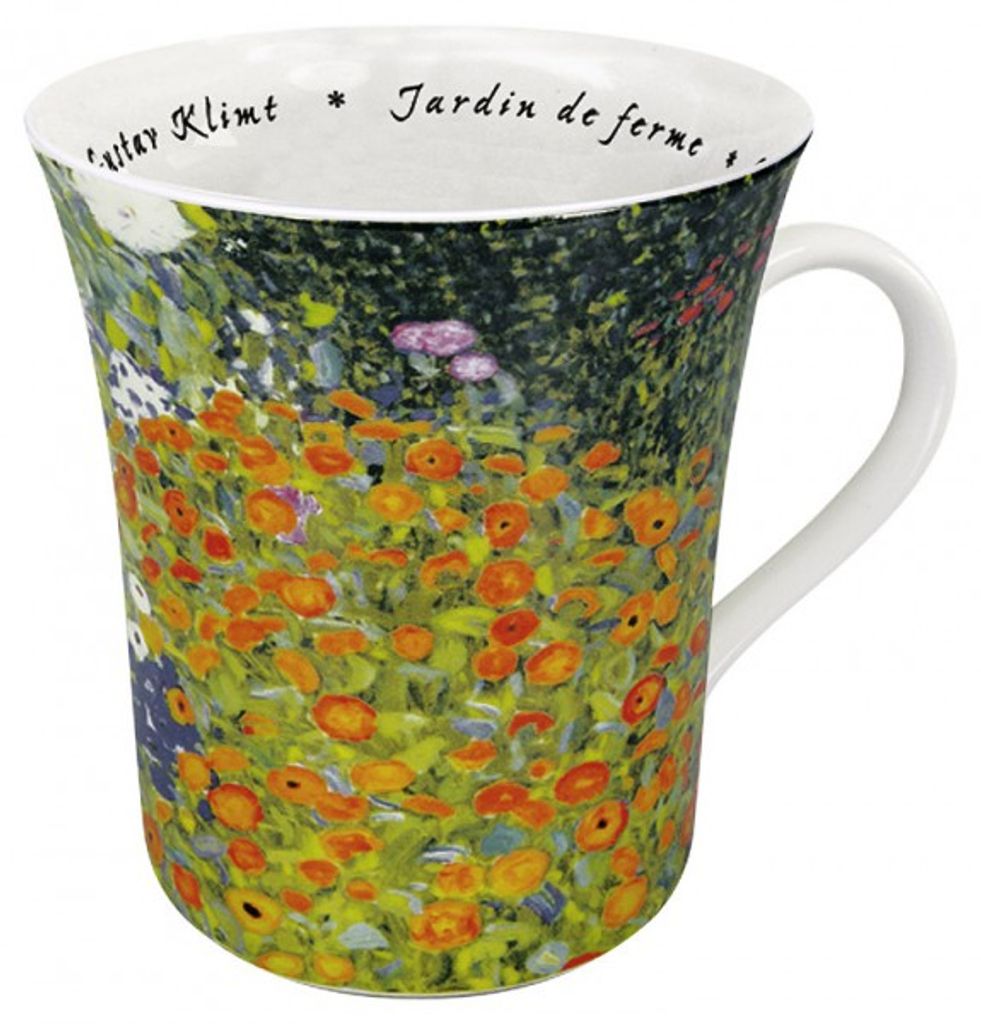 Könitz Les Fleurs Klimt Mug, Jardin de Ferme, Tasse, Tasse Image du produit 