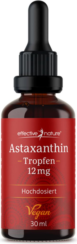 Astaxanthin-Tropfen hochdosiert - Vegan & ohne Zusatzstoffe Produktbild 