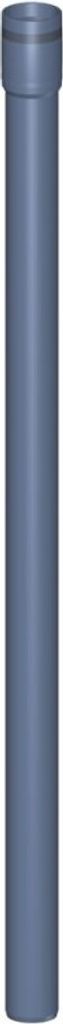 Poloplast POLO-KAL XS, Steckmuffenrohr, DN 32, 500, Stange mit 500mm, 1 Stk.