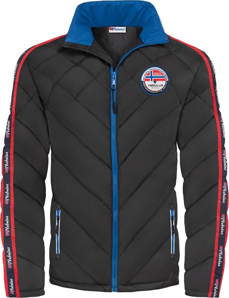 Nebulus Winterjacke SKILL Herren, warme Outdoorjacke, praktische & vielseitige Übergangs- & Winterjacke, P5012 - Herren, schwarz, XL