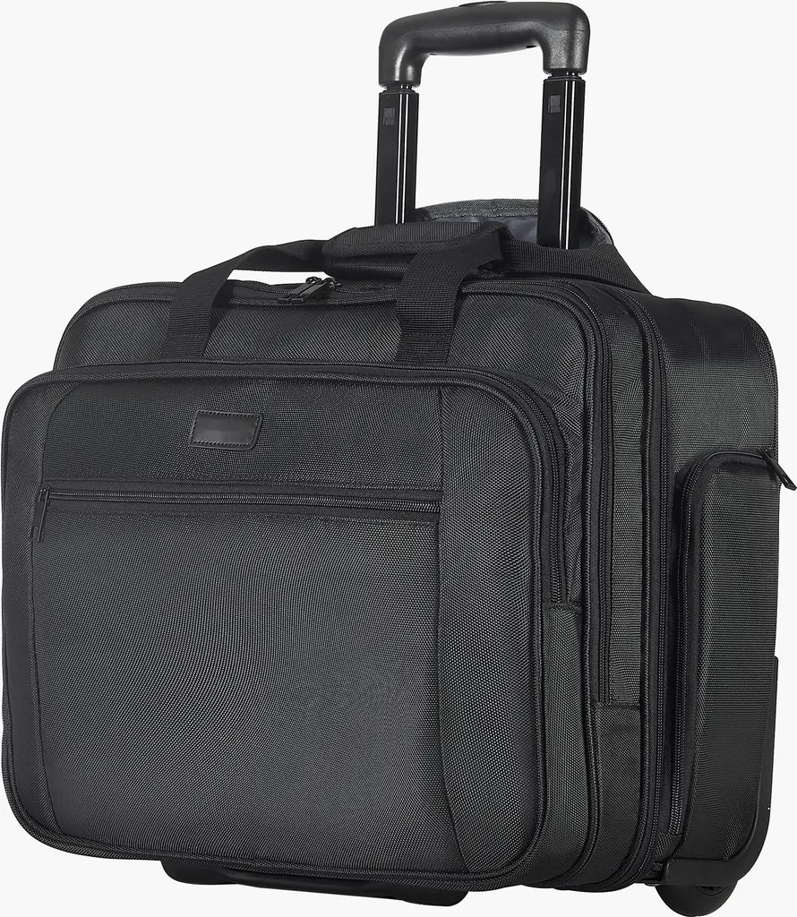 Trolley Notebook 43.9 cm Nero - Valigetta Lavoro Resistente