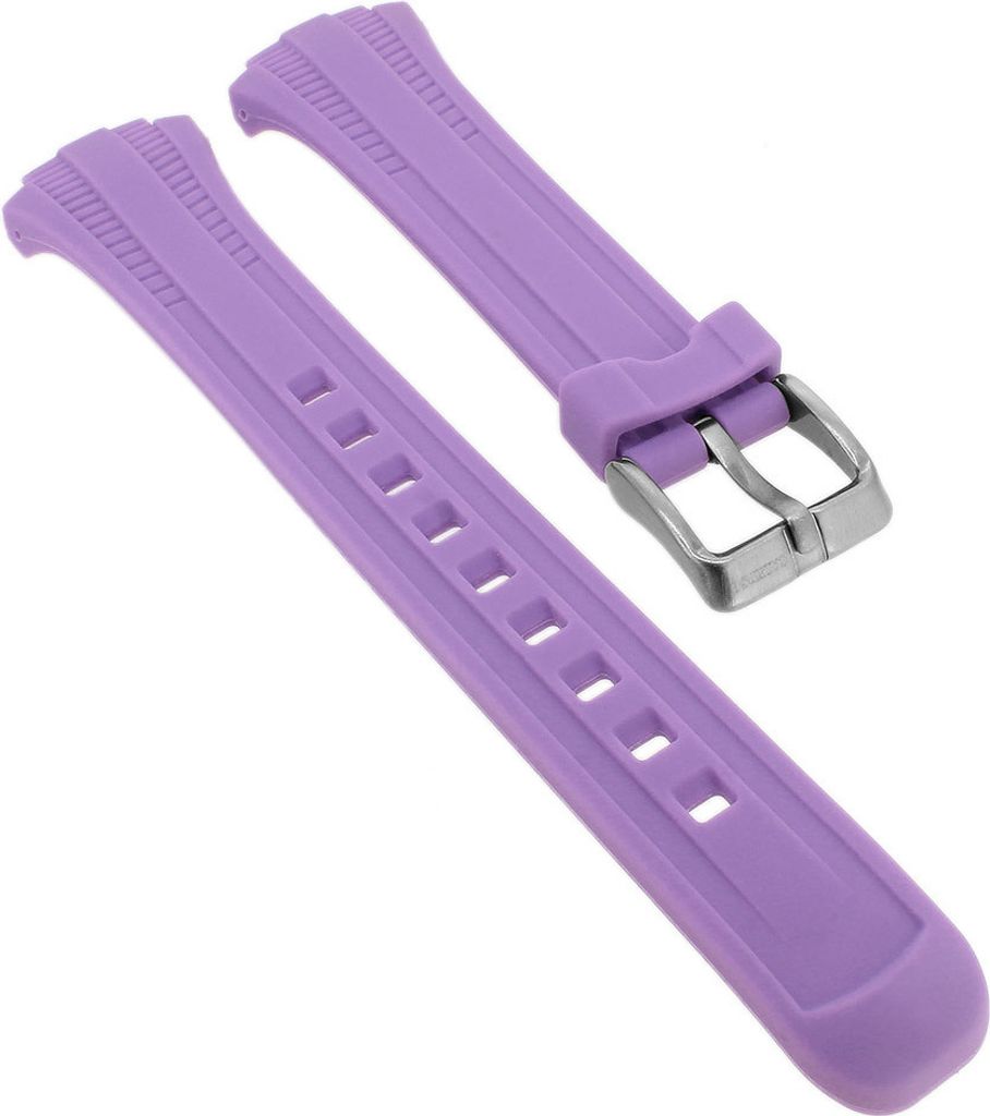 Calypso → Uhrenarmband aus Silikon in lila Spezial Anstoß → K5744/3