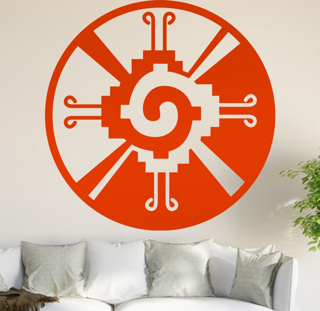 Hunab Ku Wandtattoo in 6 Größen - Wandaufkleber Wall Sticker - Dekoration, Küche, Wohnzimmer, Schlafzimmer, Badezimmer