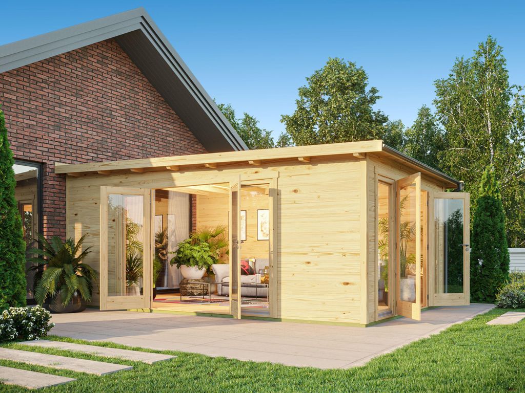 Fjordholz Gartenzimmer Modell Vira 70 A