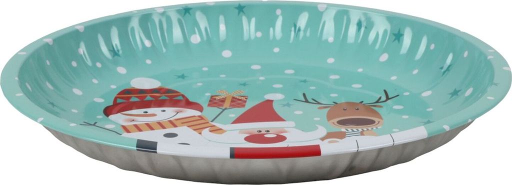 Weihnachtsteller 26 cm Plätzchenteller Nikolausteller Produktbild 
