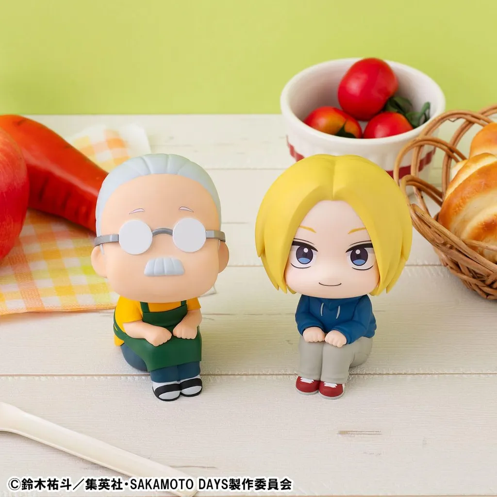 Décoration Bureau Sakamoto Days Look Up Figurines Taro et Shin de 11 cm