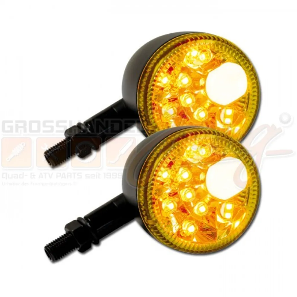 Clignotant LED Prisma noir avec éclairage combiné et finition premium - 5