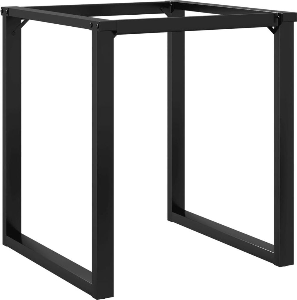 vidaXL Châssis de table de salle à manger en forme de O Image du produit 