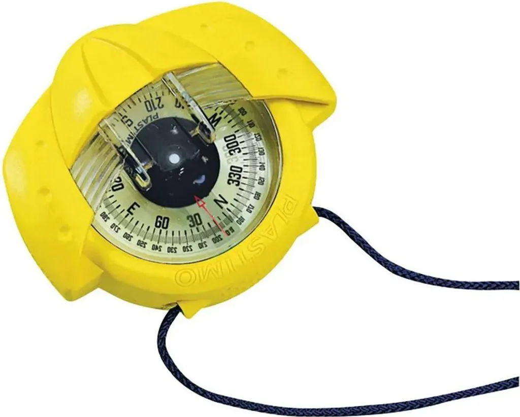 Boussole Plastimo Iris 50 Zone C Jaune - Finies les Erreurs de Cap