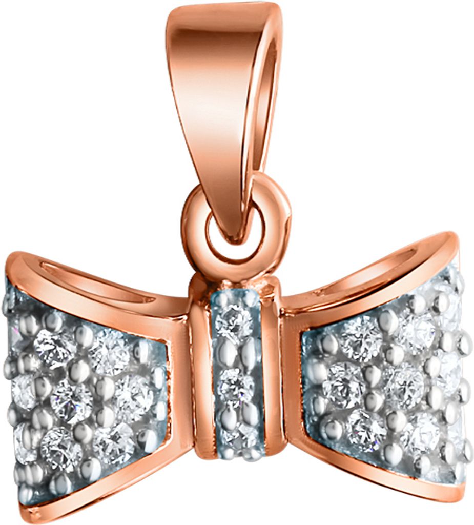 V Anhänger 925/- Sterling Silber 1,2cm rot Zirkonia 274240198