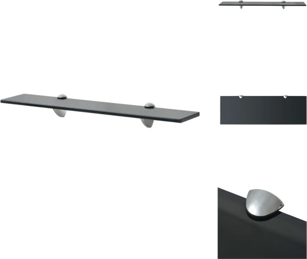 vidaXL Mensola in Vetro di Lusso 60x20 cm 8 mm - Arredo Parete Moderno