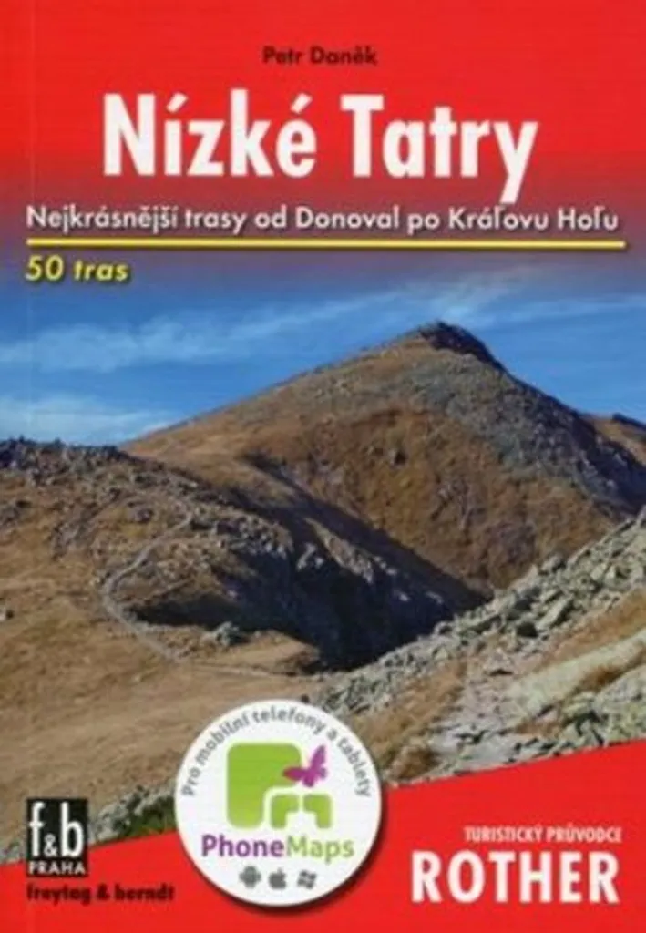 Guide de randonnée WF 46 Nízké Tatry Rother 2e édition par Nina Winkler