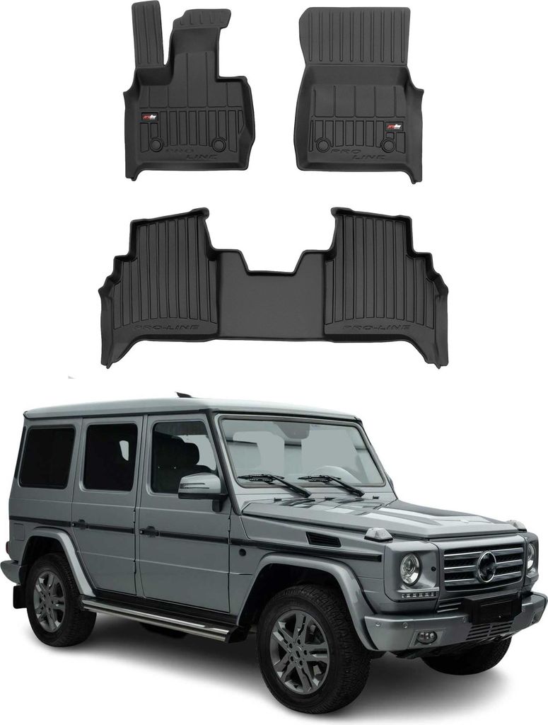 OMAC Tapis de sol noir pour Mercedes class G w460 2018-2025 Image du produit 