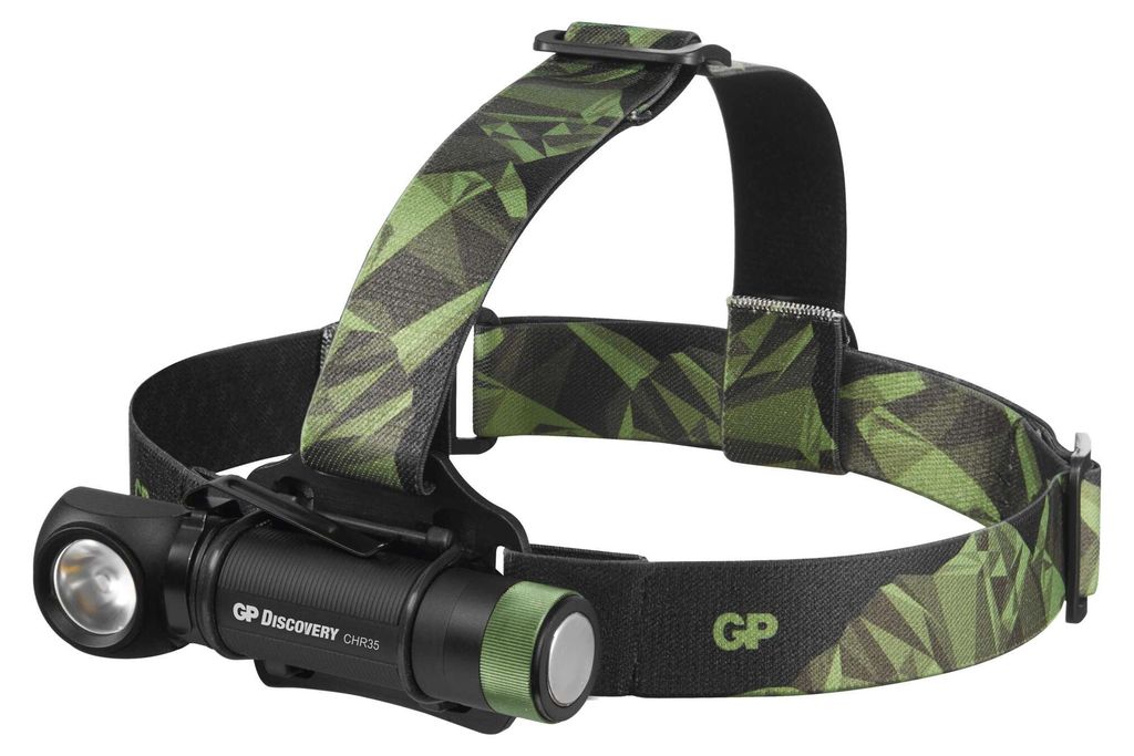 GP Battery GP Lighting CH35 - Hand-Blinklicht - Schwarz - Grün - IPX4 - LED - 1 Lampen - 600 lm