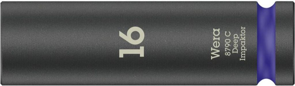 Wera 8790 C Impaktor Deep 05004833001 Allen Bits 16 mm 1/2 (12.5 mm)