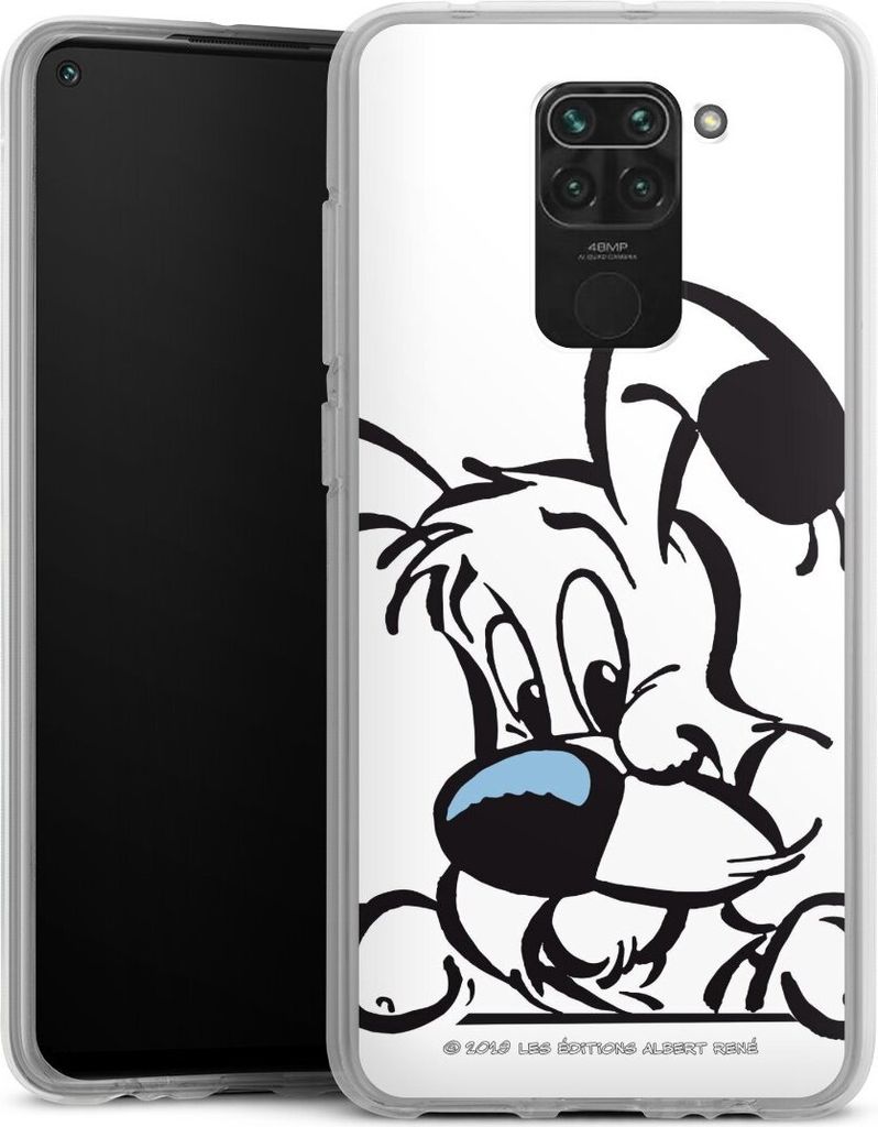 DeinDesign Handyhülle für Xiaomi Redmi Note 9 Silikon Hülle Case Smartphone Schutzhülle Comic Idefix Offizielles Lizenzprodukt