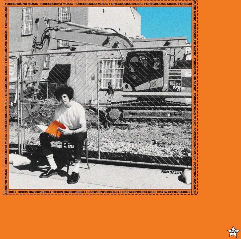 Album Foreground Music Ron Gallo Vinyle Orange pour Platine et Déco