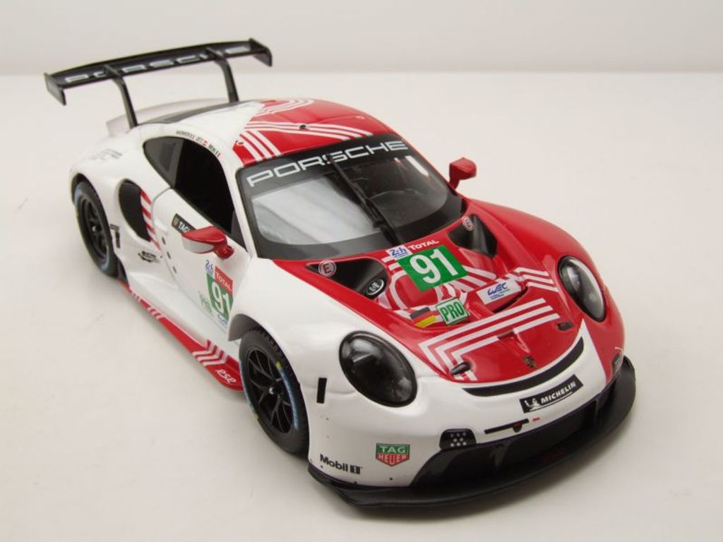Bburago 18-28016 - Modellauto - Porsche 911 RSR LeMans '20 Produktbild 9